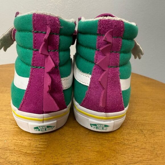 Vans Sk8-Hi Fuscia Red / Pepper Dino | 10 - Picture 4 of 6